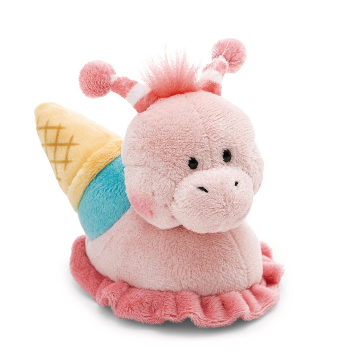 Nici Freizeittasche NICI Plüsch Schnecke Softeis rosa 15cm
