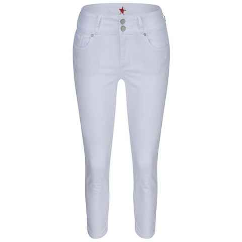 Buena Vista Stretch-Jeans BUENA VISTA TUMMYLESS 7/8 white 2104 J5658 502.032 - Stretch Twill