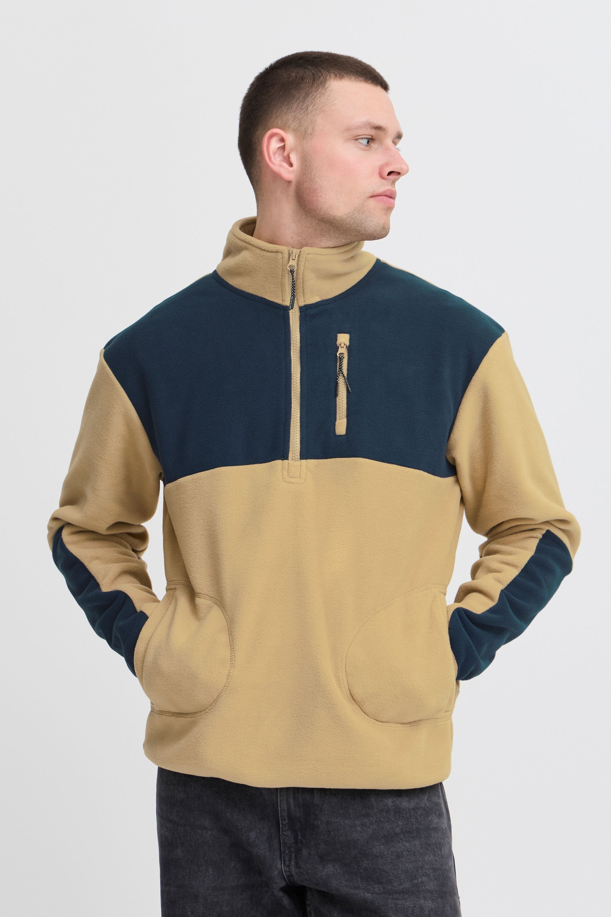 Blend Fleecejacke BLEND BHBROOKS Sweatshirt halfzipp günstig online kaufen