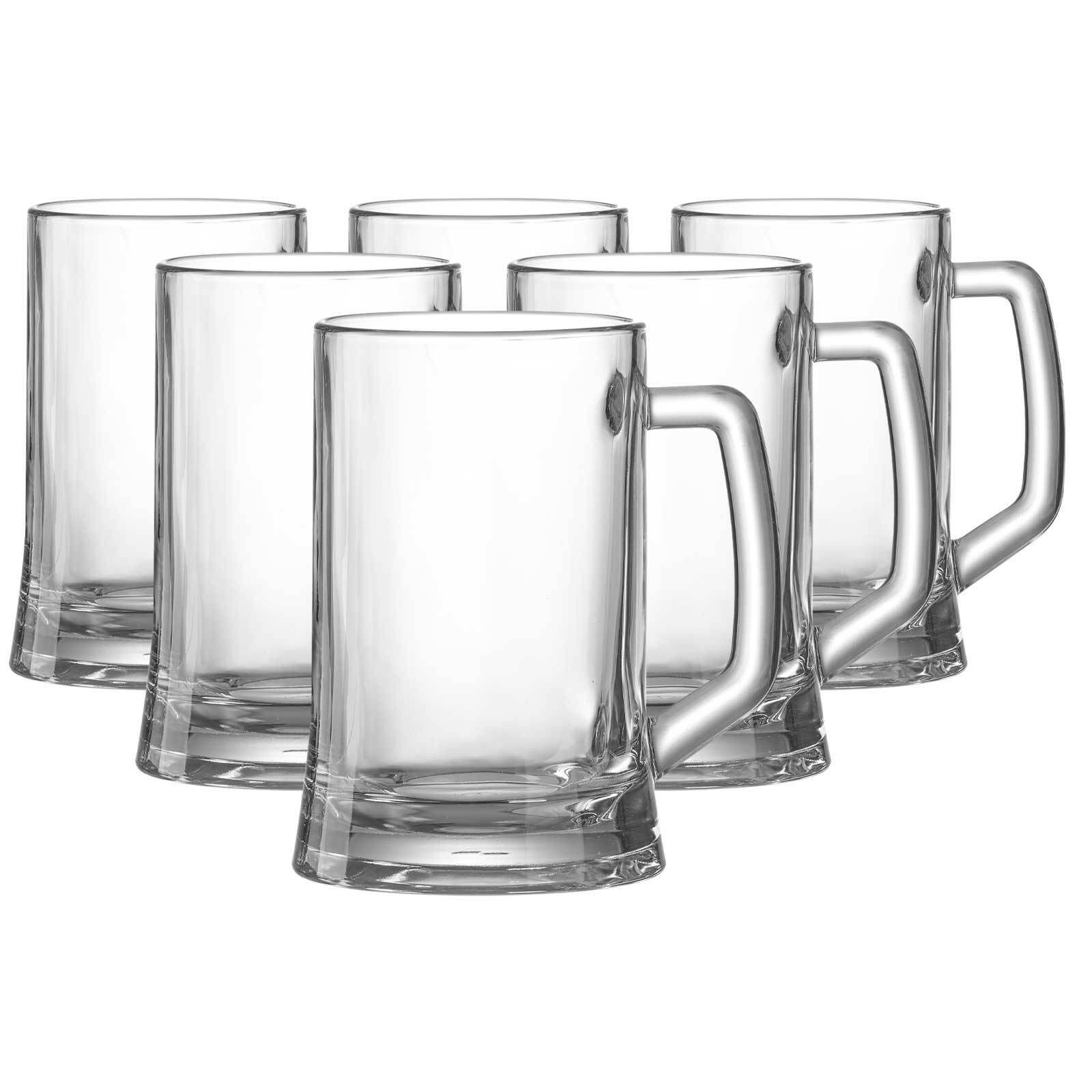 Ritzenhoff & Breker Leo Bierkrüge 660 ml 6er Set, 6-tlg., Glas