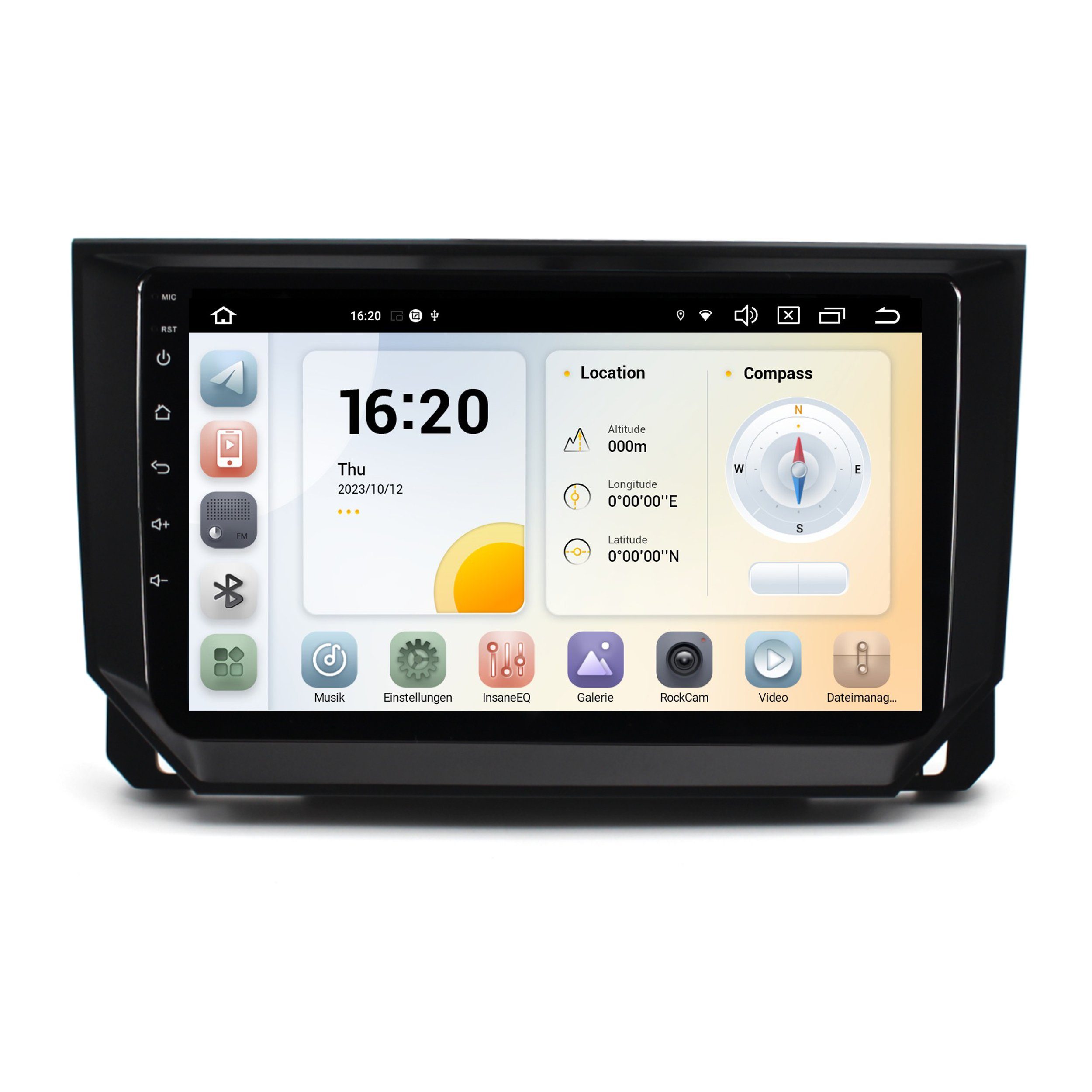 Für Seat Ibiza V Arona 9" Touchscreen Android Autoradio GPS CarPlay Einbau-Navigationsgerät