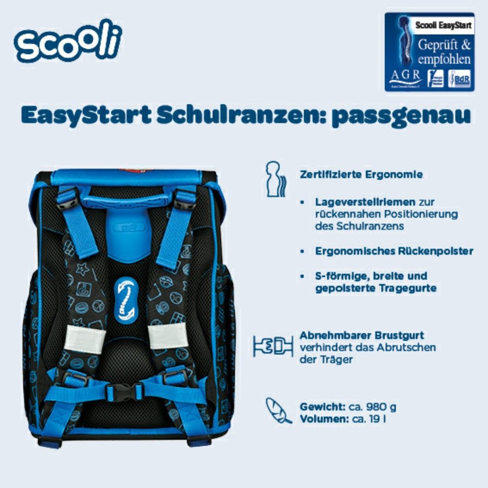Scooli Schulranzen 1.Klasse Jungen EasyStart in unterschiedlichen Sets – Bild 4 von 5