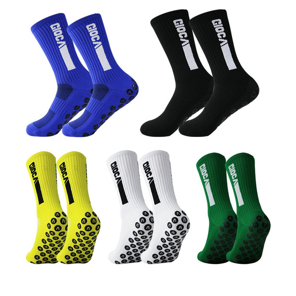 Blusmart Fußball Stutzenstrümpfe Unisex 5er-Pack Fußballsocken (Anti-Rutsch günstig online kaufen