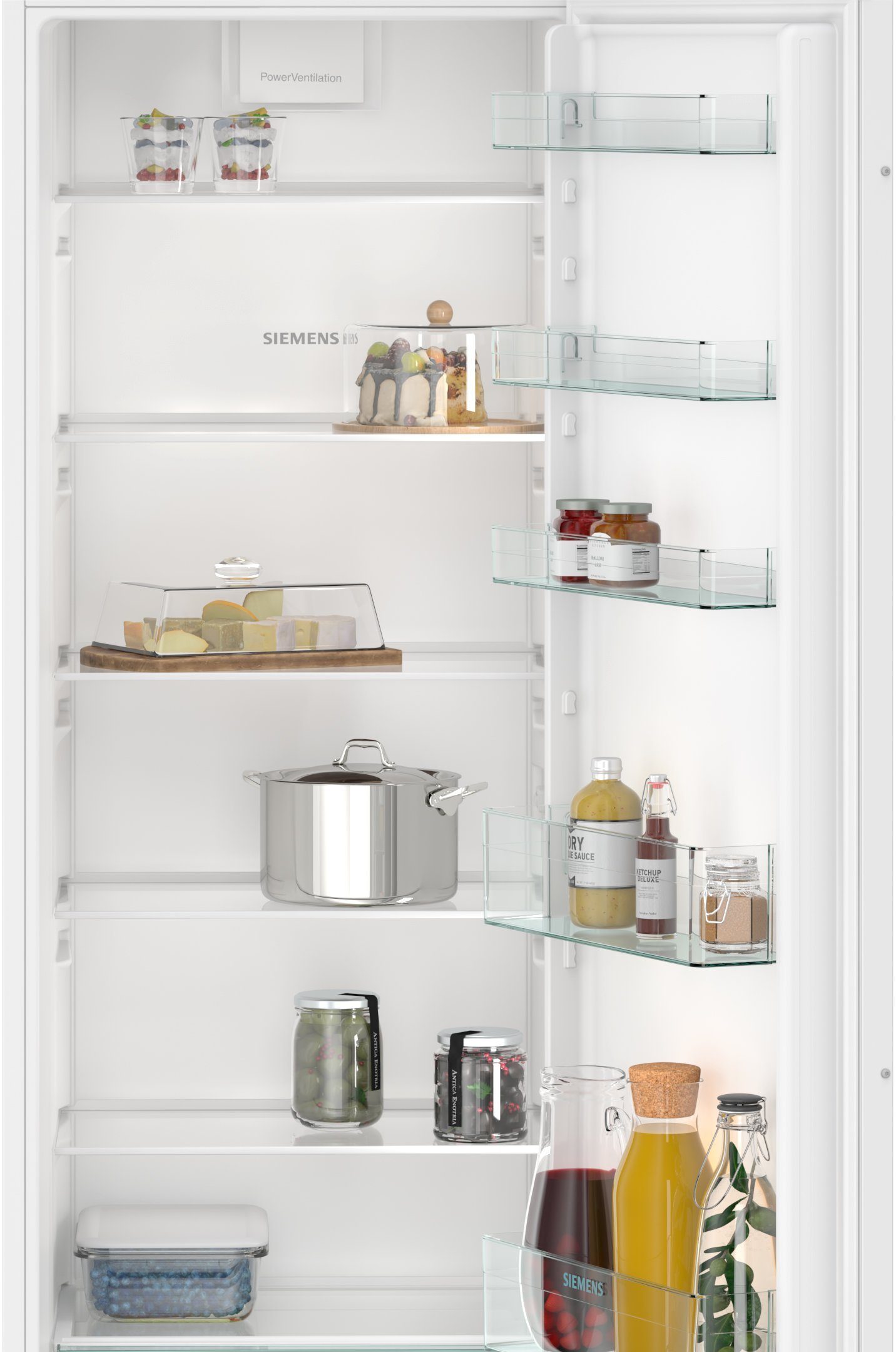 SIEMENS Einbaukühlschrank iQ100 KI81RNSE0, 177,2 cm hoch, 54,1 cm breit, FreshBox: praktische Aufbewahrung für Obst und Gemüse