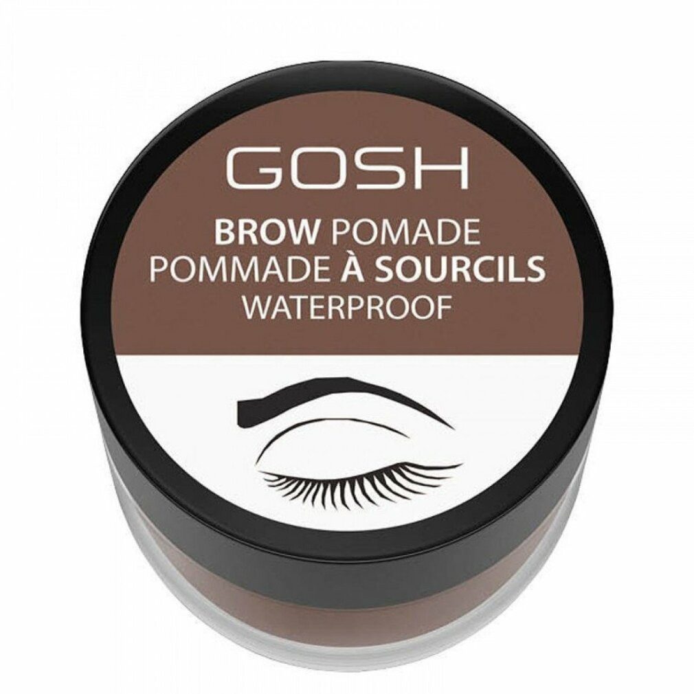 GOSH Augenbrauen-Stift Wasserfeste Augenbrauenpomade 001 Braun 4 ml