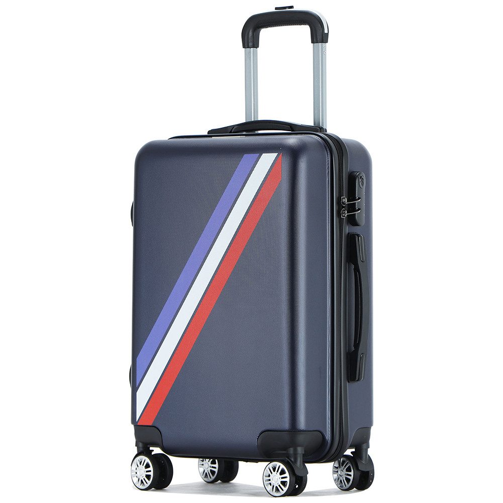 VERTICAL STUDIO Handgepäck-Trolley 20" Länder Handgepäck Koffer, mit großer Länder-Grafik auf der Vorderseite