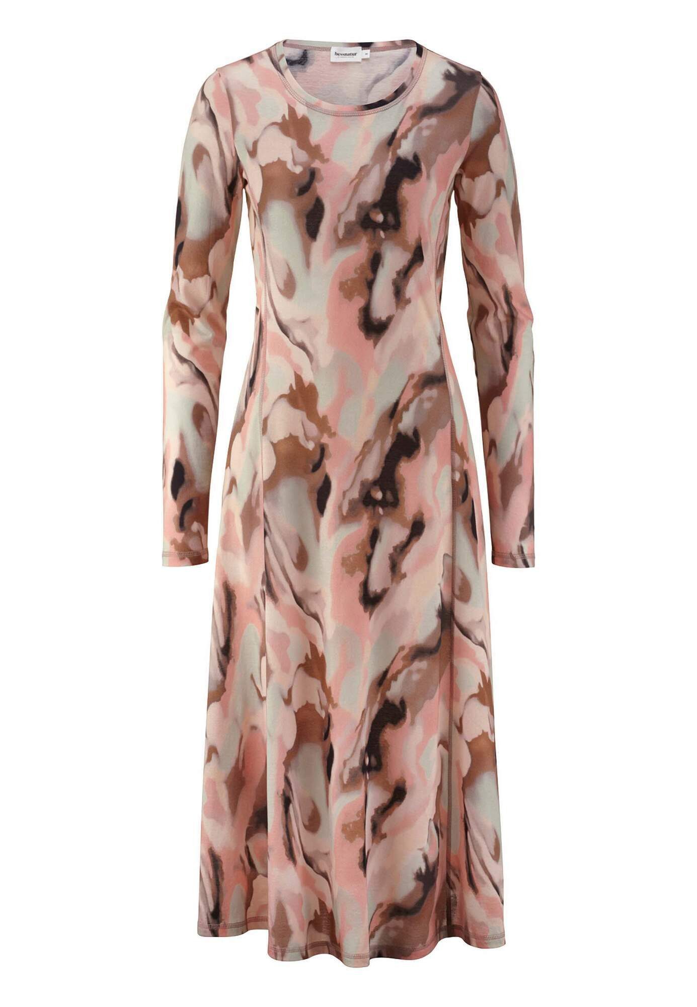 Hessnatur Jerseykleid Slim aus reiner Bio-Baumwolle (1-tlg)