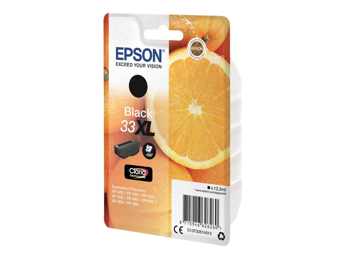 Thumbnail - Epson EPSON 33XL XL Schwarz Tintenpatrone Tintenpatrone