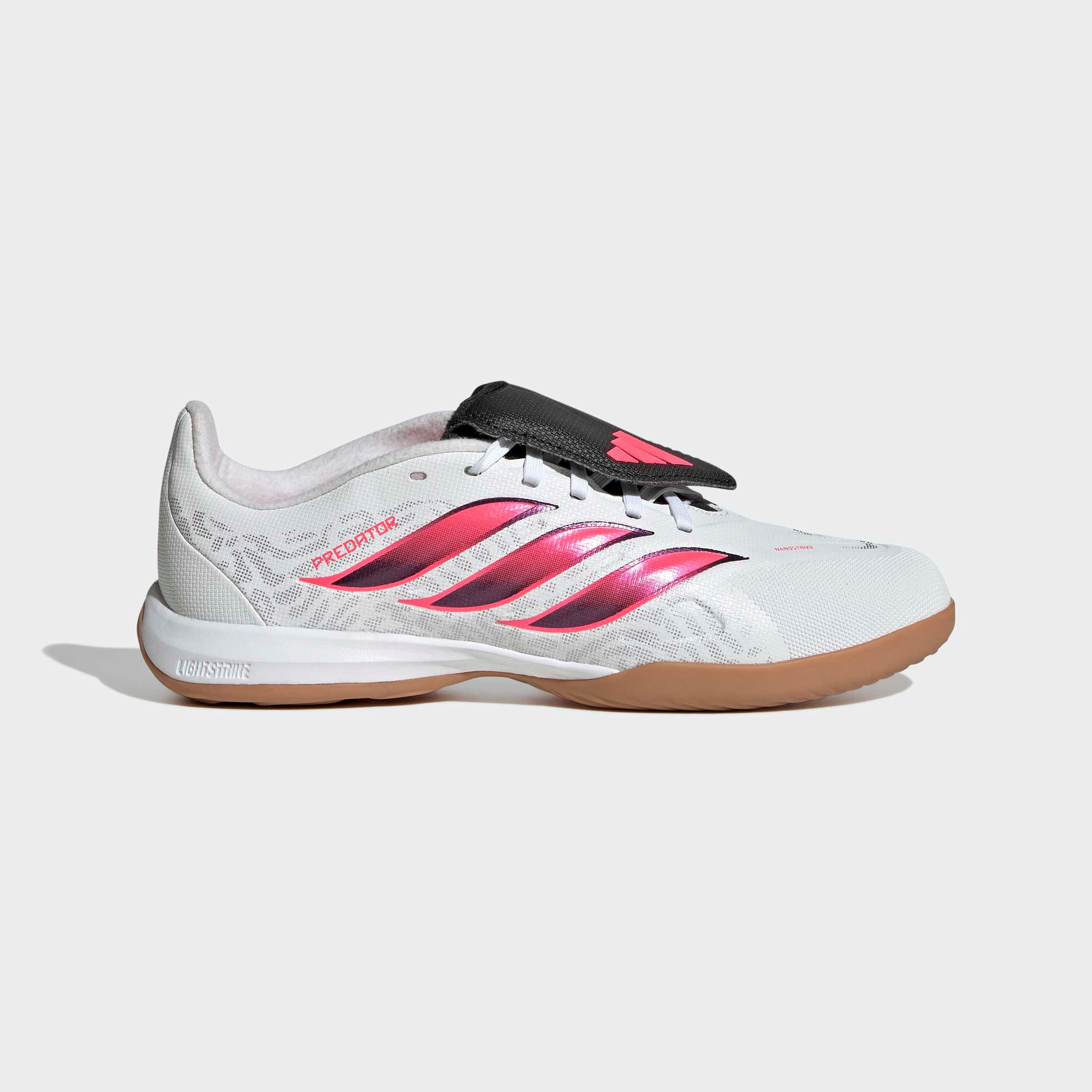 adidas Performance PREDATOR LEAGUE KIDS, UMSCHLAGBARE ZUNGE Fußballschuh für Hallenboden, für Jugendliche & Kinder