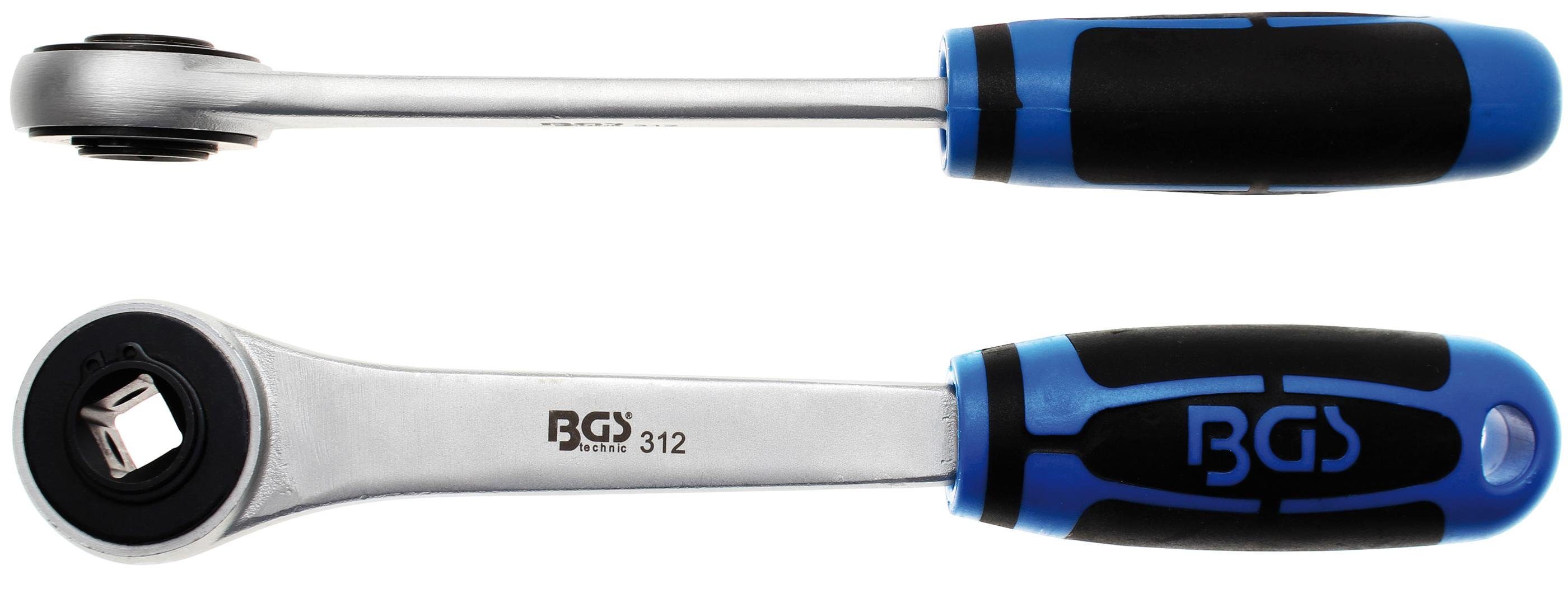 BGS technic Umschaltknarre Durchsteckknarre, Abtrieb Innenvierkant 12,5 mm (1/2)