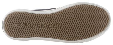 Dockers by Gerli Slip-On Sneaker Sneaker, Schlupfschuh, Freizeitschuh mit elastischer Zierschnürung