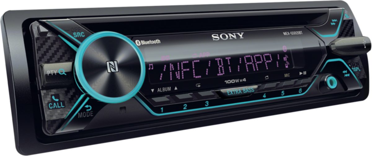 Sony Autoradio »1-DIN Autoradio, BT, 4 x 100 Watt« | OTTO