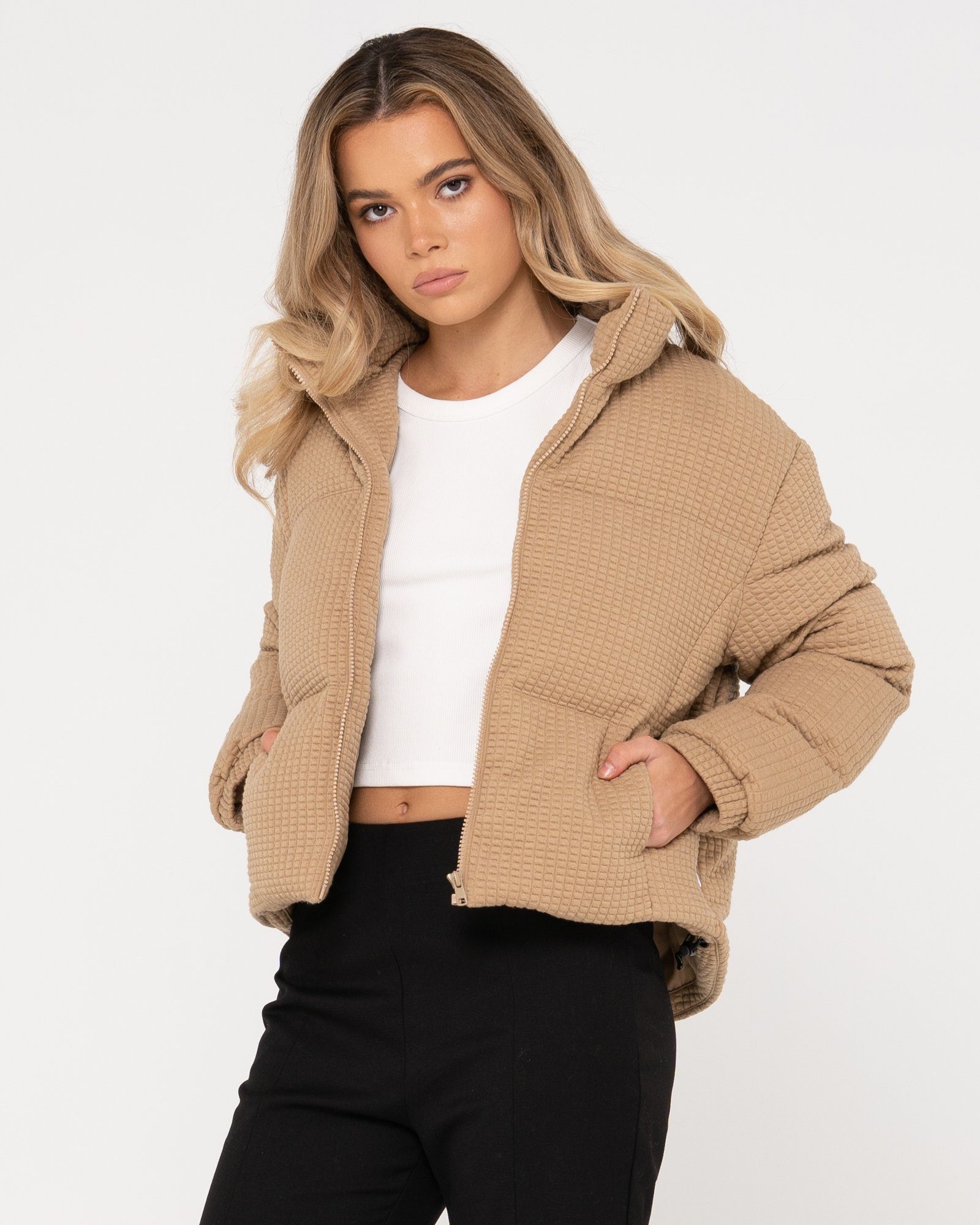 Rusty Steppjacke SOLEIL PUFFER JACKET