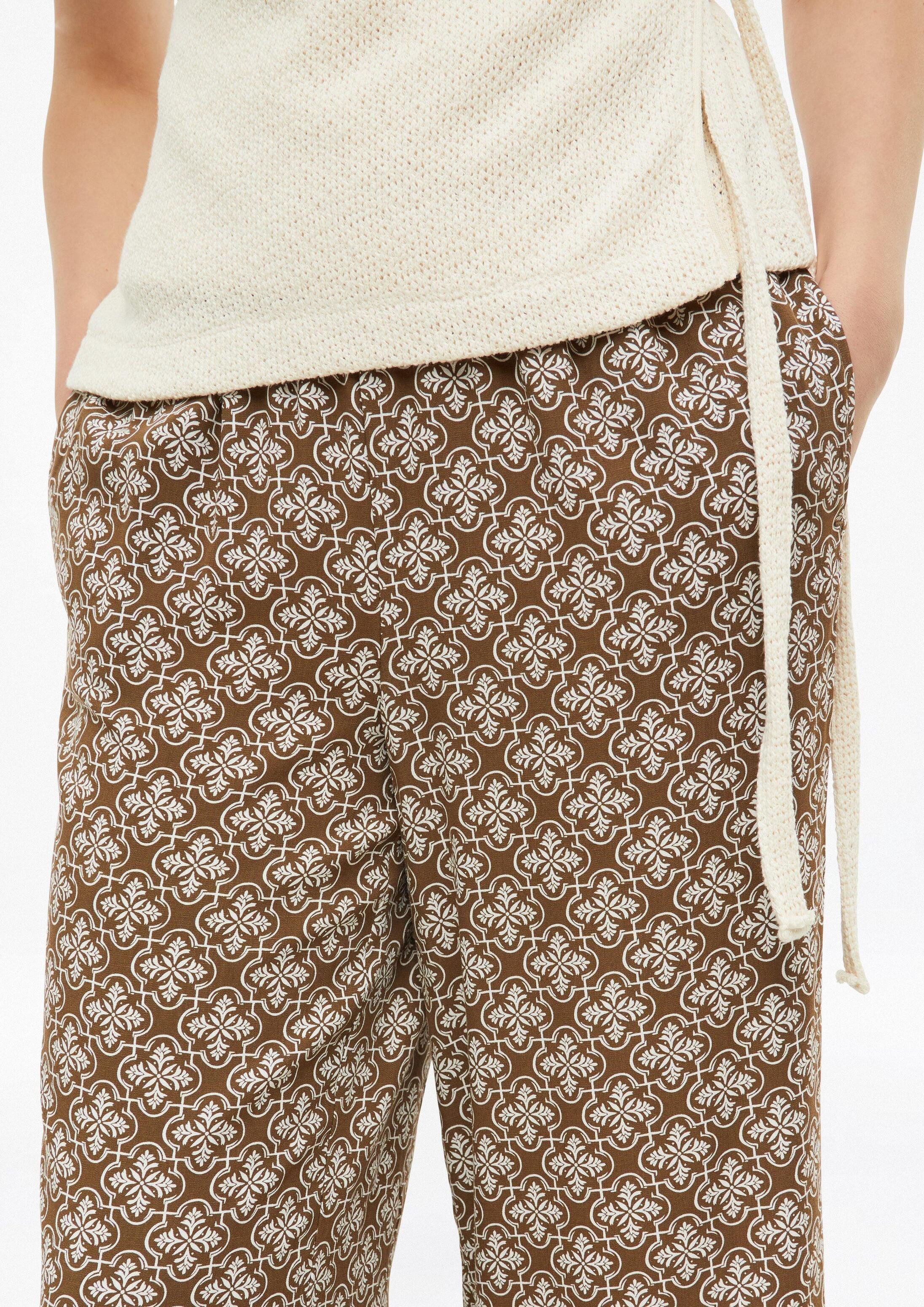 s.Oliver Culotte Hose Culotte aus Viskose – Bild 4 von 5