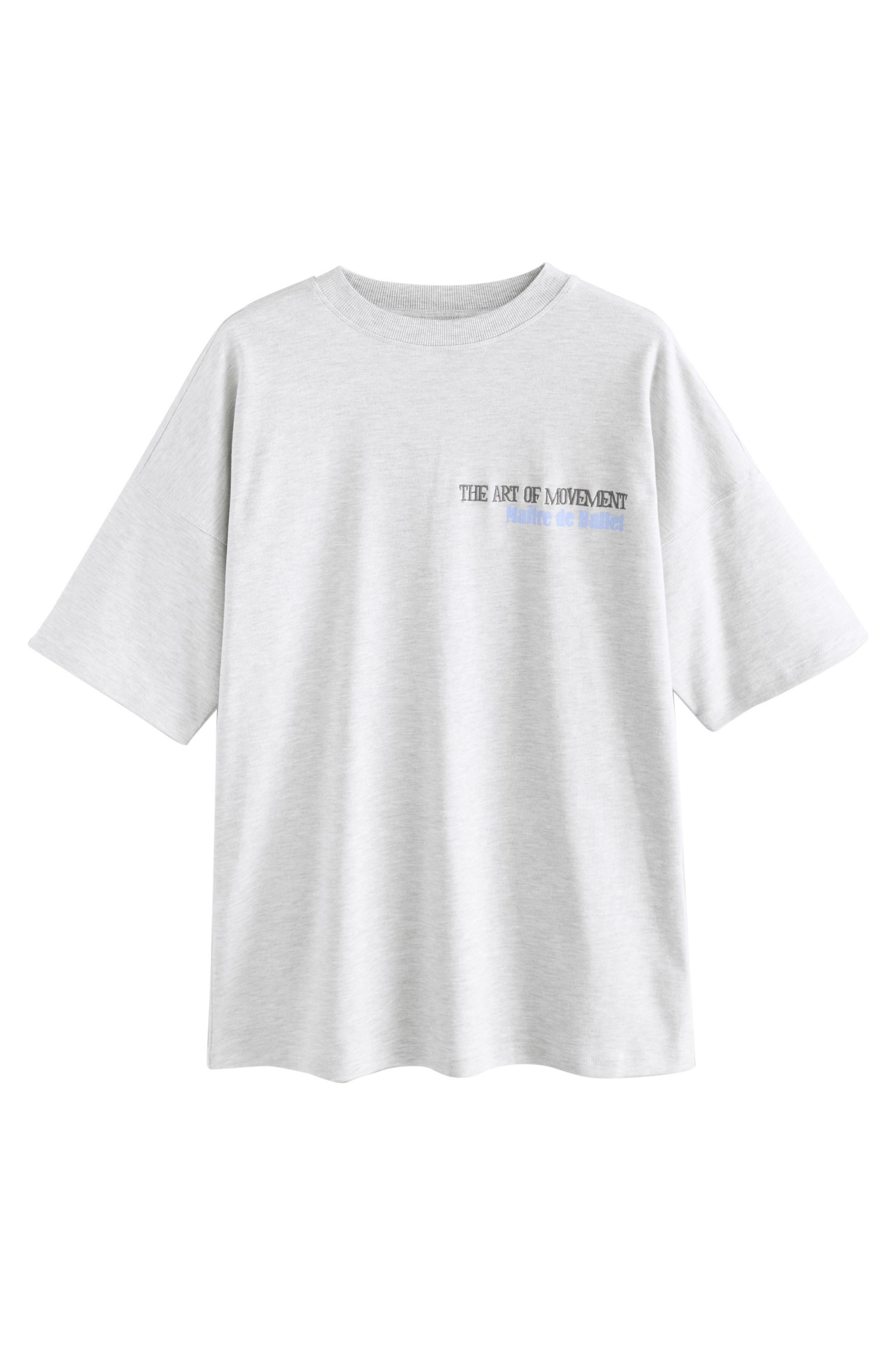 Next T-Shirt Lizenziertes T-Shirt, Ballett-Grafik Schwanensee (1-tlg) günstig online kaufen