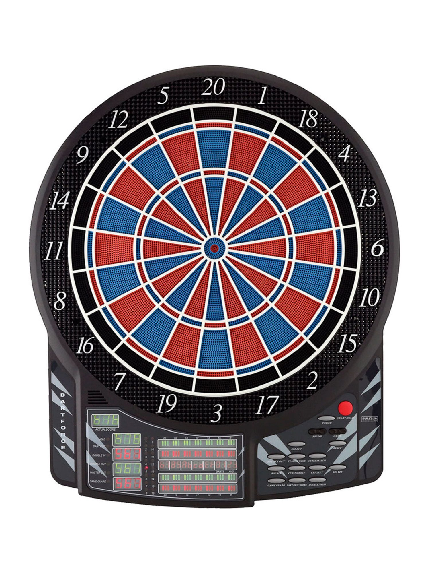 Dartscheibe Dartforce RB Sound Elektronische E-Dart-Scheibe Softdartsboard