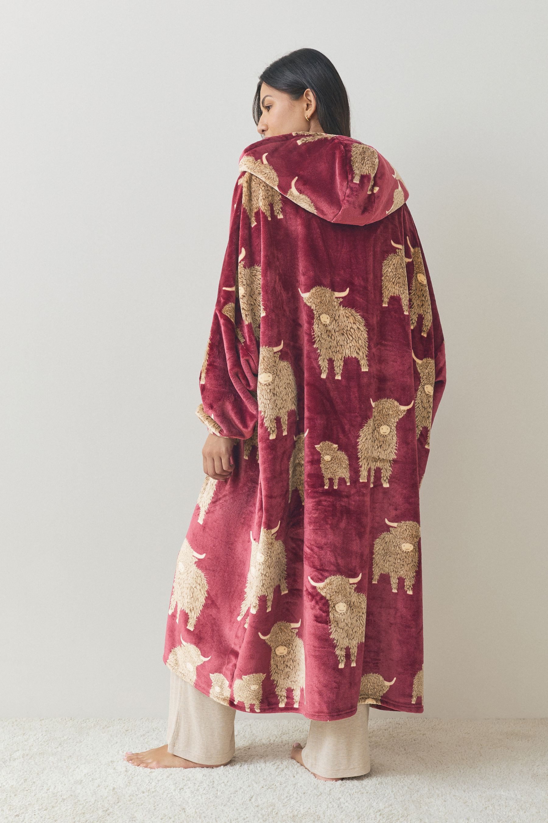 Next Kapuzenpullover Oversized Fit Kapuzendecke (1-tlg) günstig online kaufen