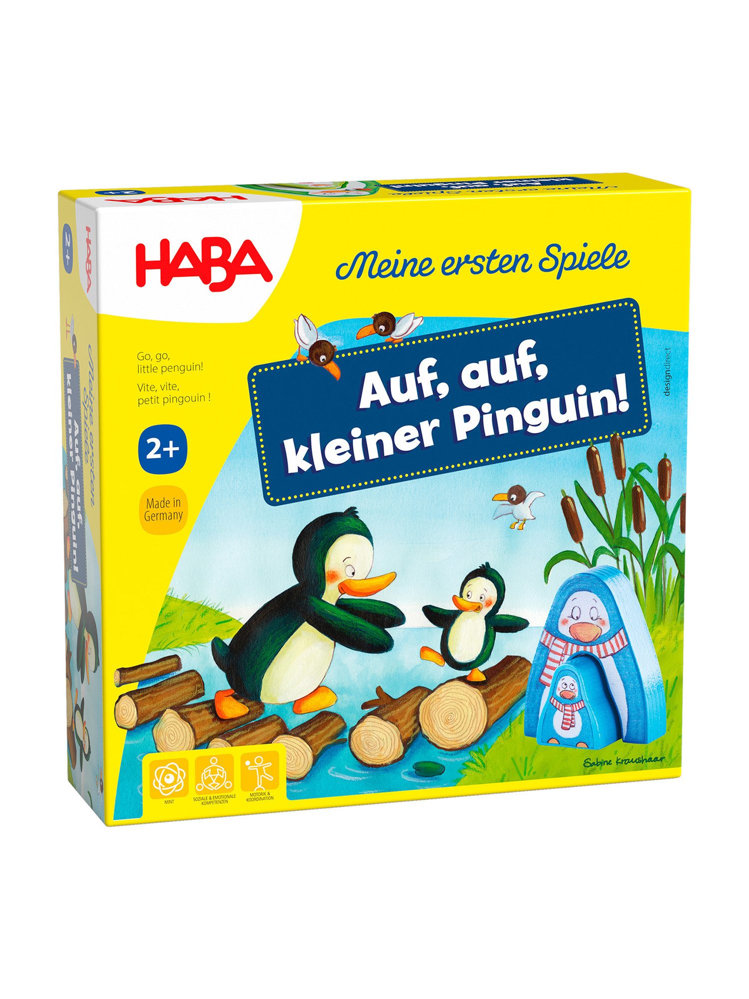Haba Spiel Meine ersten Игры – Auf, auf kleiner Pinguin, unisex neutral