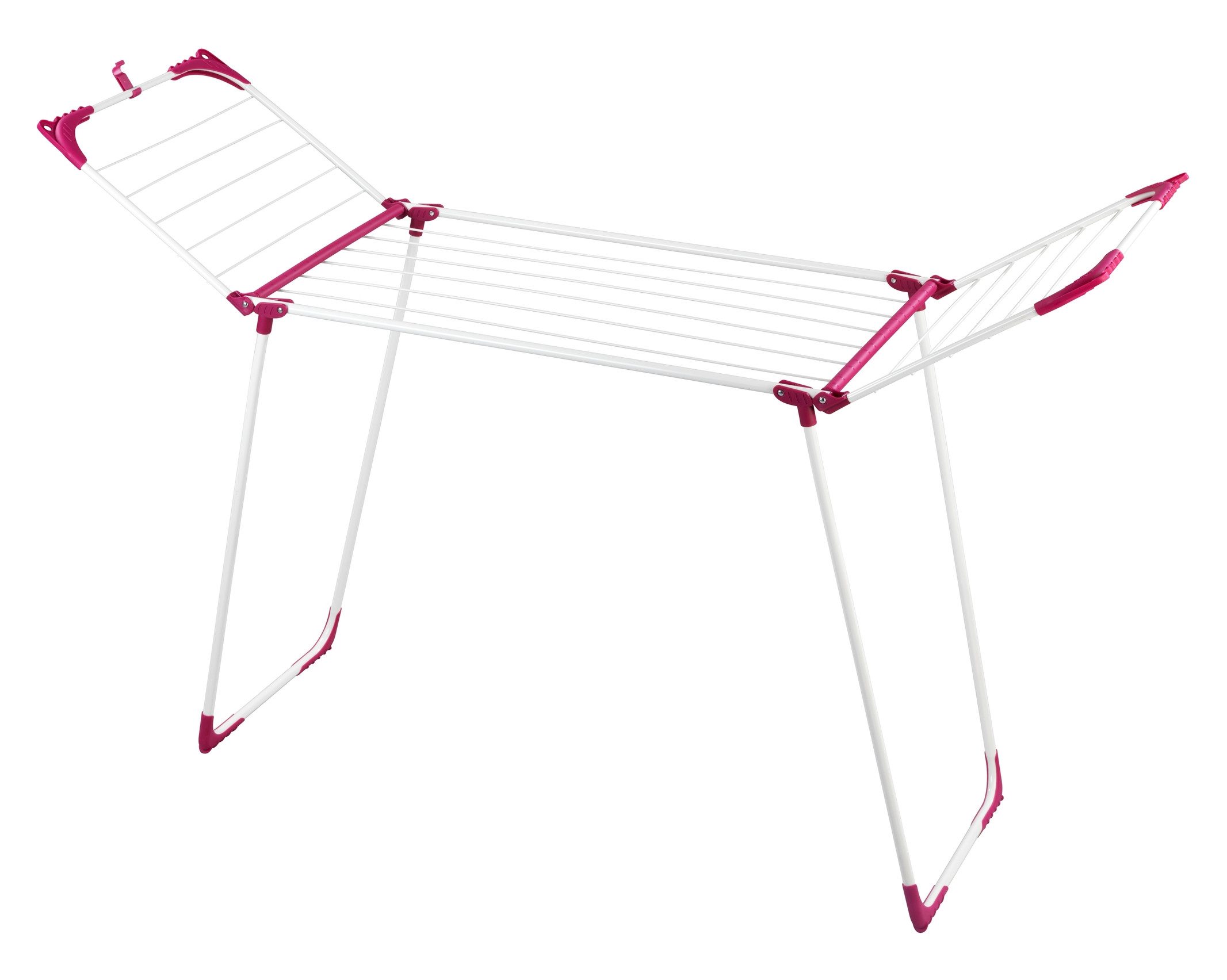 WENKO Wäscheständer Modell Summer Dry, Flügelwäschetrockner, 13 m Trockenlänge, platzsparend zusammenklappbar