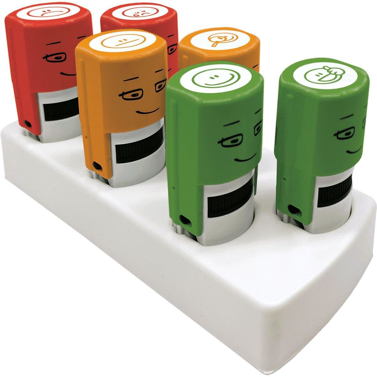 COLOP Stempel Motivstempel NIO little Stempel-Kit EMOJI-Set