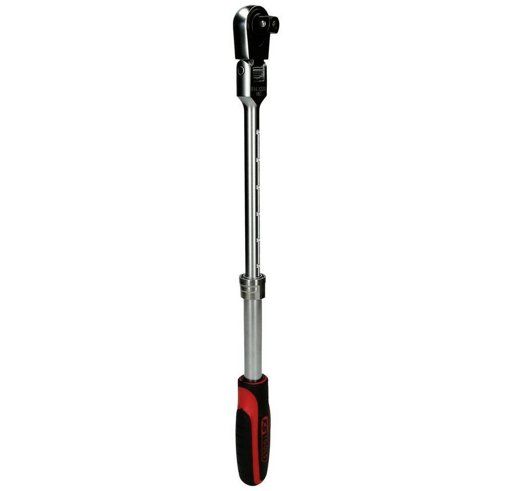 Thumbnail - KS Tools Ratsche 1/2″ SlimPOWER Teleskop-Gelenk-Umschaltknarre, 72