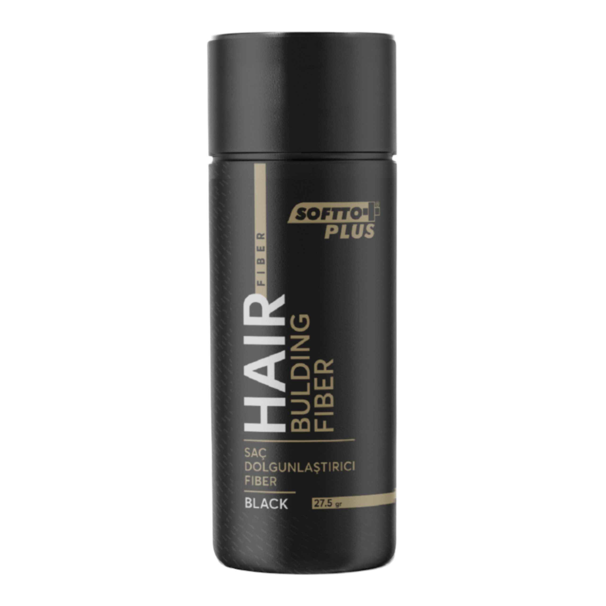 Softto Plus Haarpuder Softto+Plus Haarpuder - 27,5g für dichter wirkende Haare schwarz