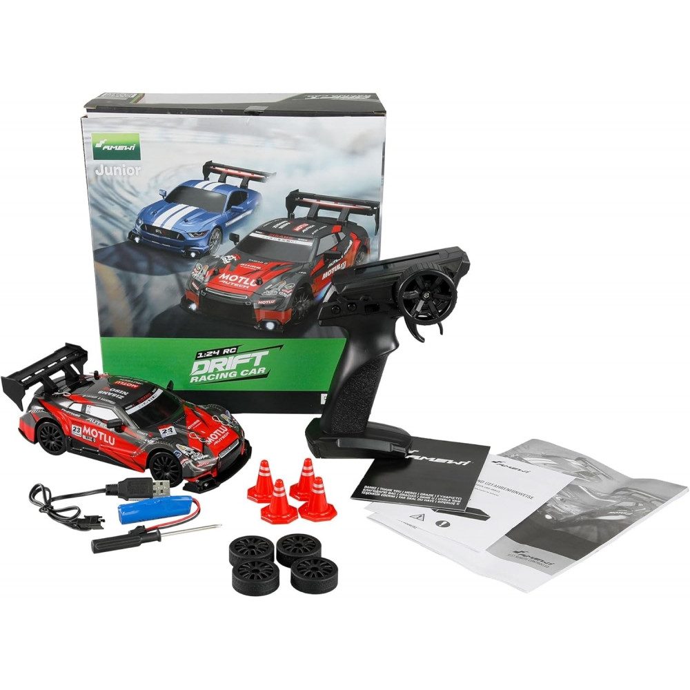 Modellbausatz 21112 - Drift Racing Car - rot/schwarz