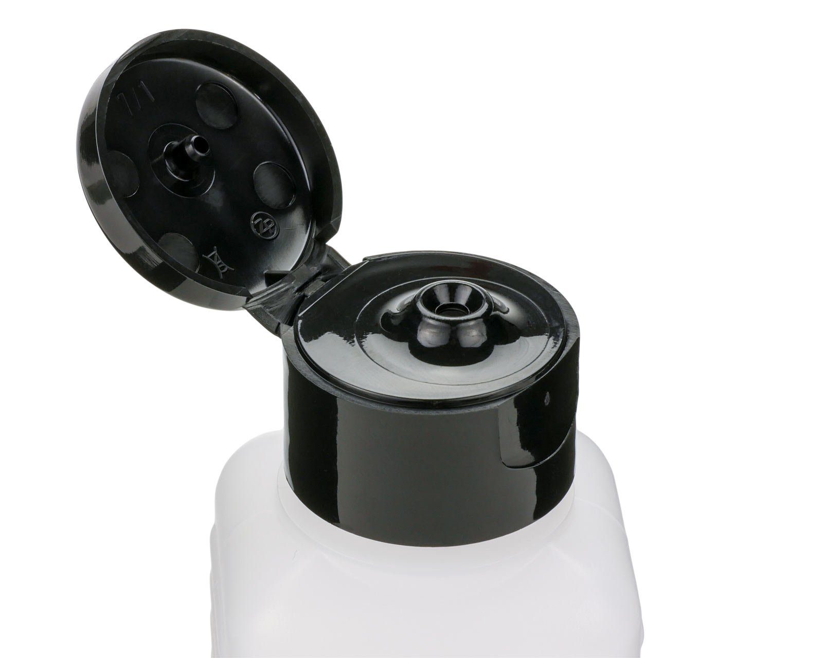 eckig OCTOPUS HDPE, aus Klappscharnierverschluss, 50 Plastikflaschen (6 G25, St) 6 Kanister ml