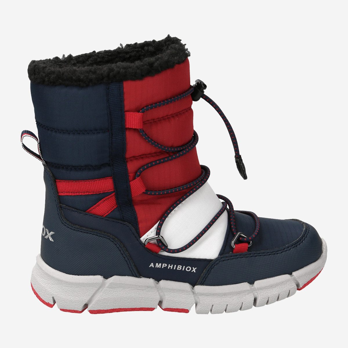 GEOX FLEXYPER, Warmfutter, Blau, kombiniert, Kinder Winterstiefel