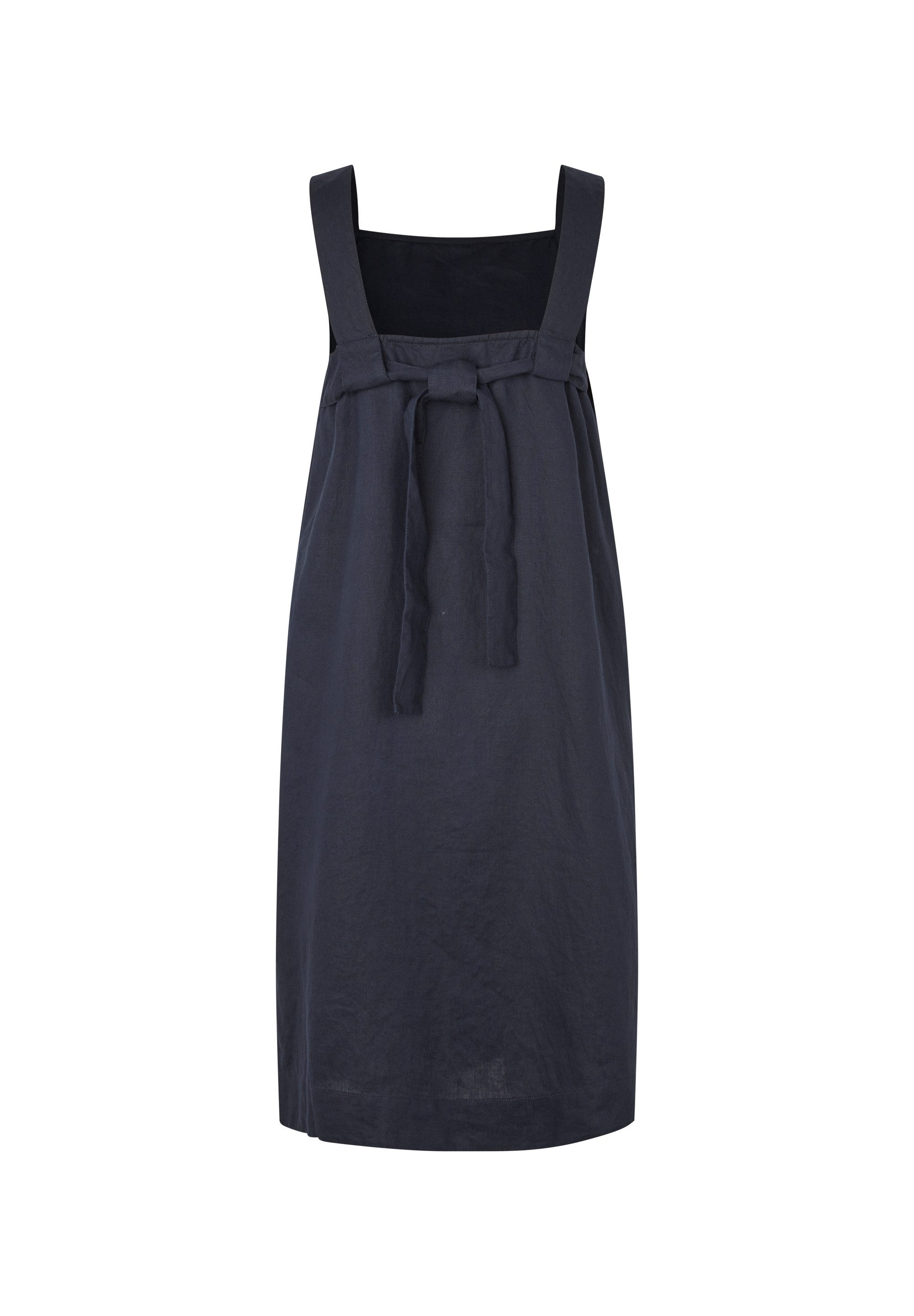 Masai Midikleid MaNoriane Minimalistische Design mit breiten Schulterträgern