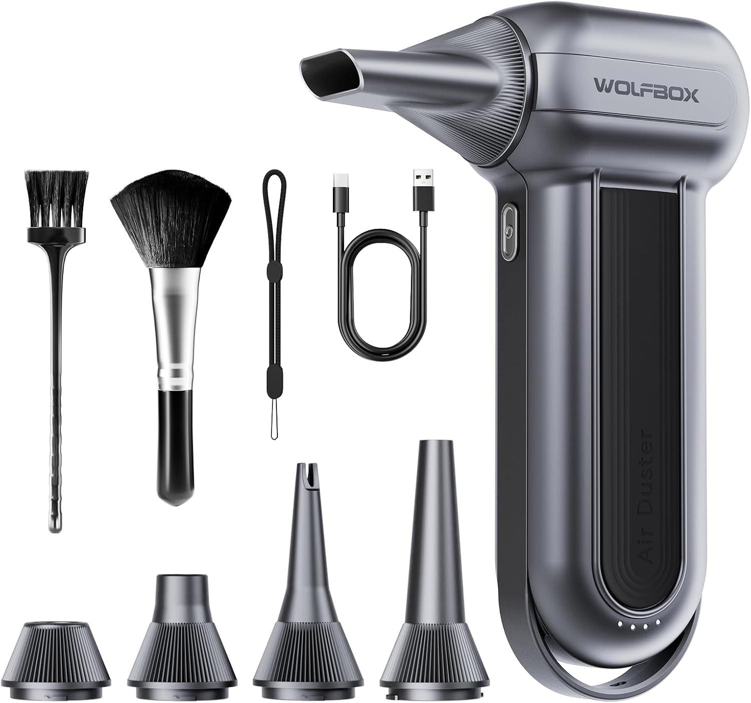 WOLFBOX Akku-Handstaubsauger MF100 Air Duster, Elektrostaubsauger