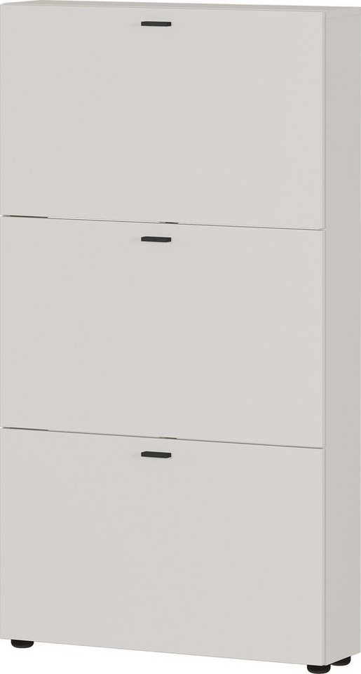 möbelando Schuhkipper 381, in beige. Abmessungen (BxHxT) 70x126x18 cm