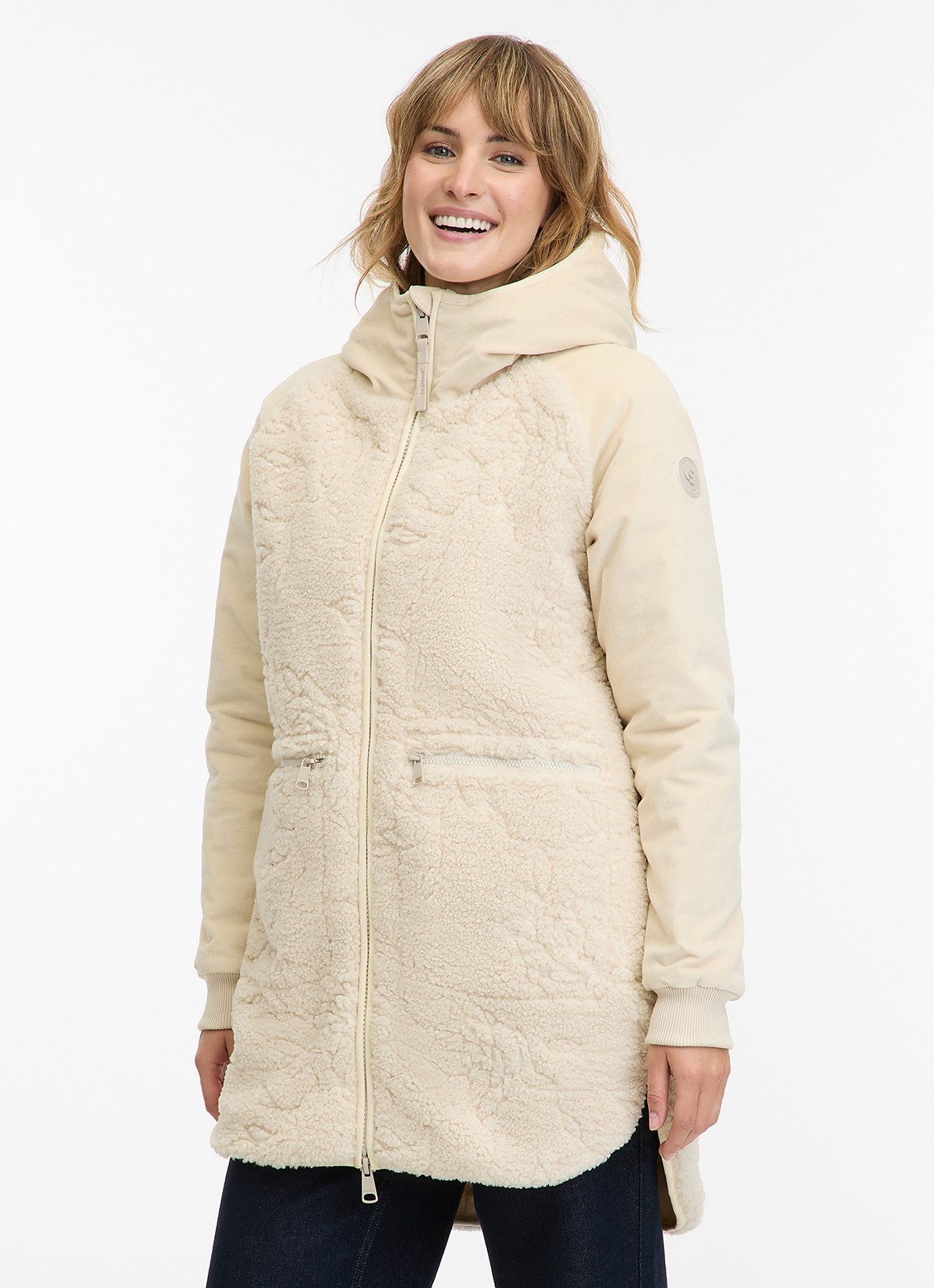 Ragwear Kapuzenplüschjacke LONGEDDY