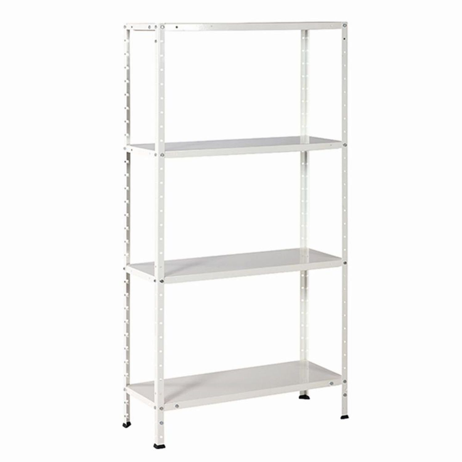 IRONSIDE Regal Promo Schraubregal weiß 150x75x30cm Regal Kellerregal Lagerregal Werks