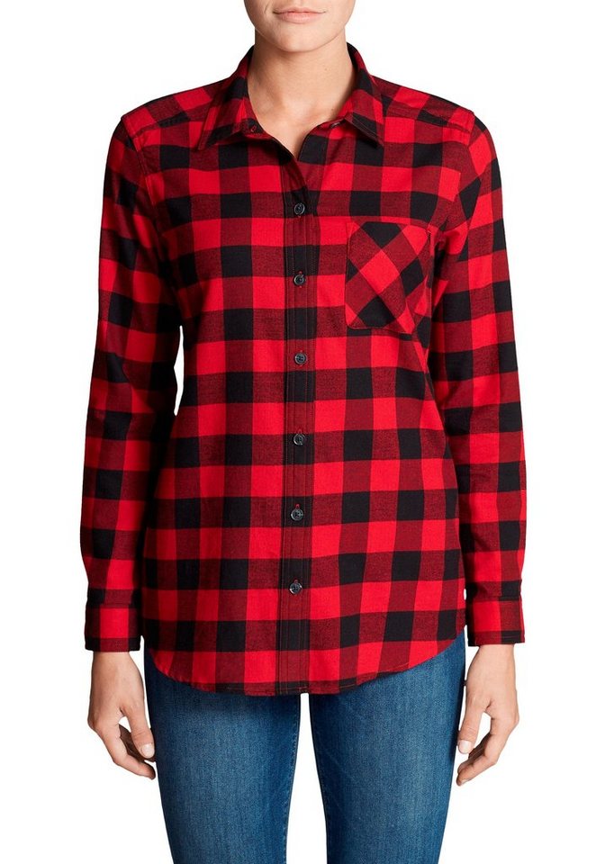 Eddie Bauer Flanellhemd Stine’s Favorite Flanellbluse - Boyfriend - gemustert Eddie Bauer Flanellhemd Stine’s Favorite Flanellbluse - Boyfriend - gemustert