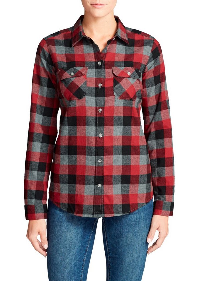 Eddie Bauer Flanellhemd Stine’s Favorite Flanellbluse - kariert Eddie Bauer Flanellhemd Stine’s Favorite Flanellbluse - kariert