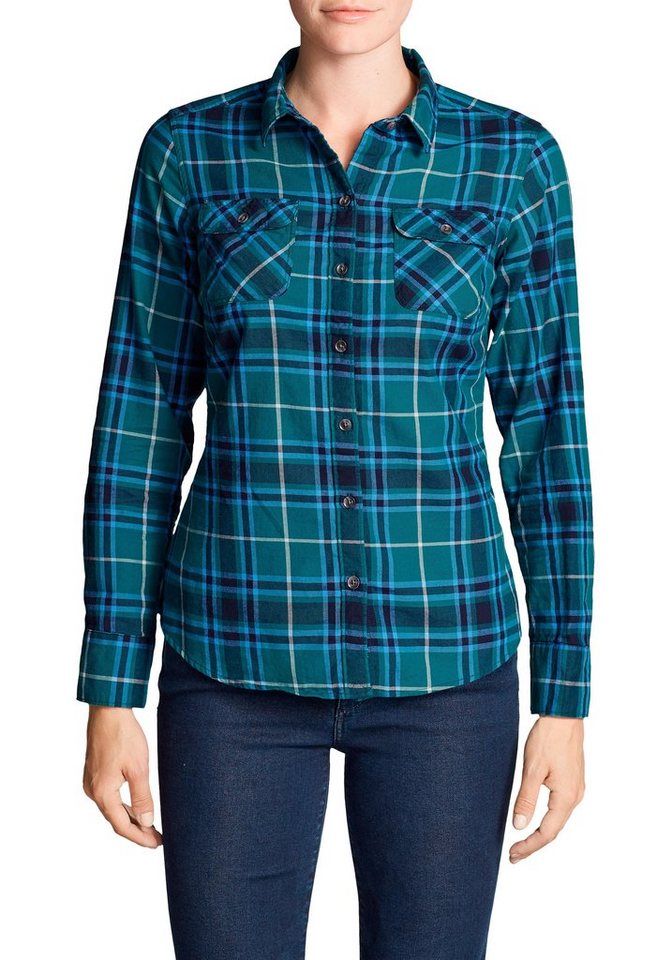 Eddie Bauer Flanellhemd Stine’s Favorite Flanellbluse - kariert Eddie Bauer Flanellhemd Stine’s Favorite Flanellbluse - kariert