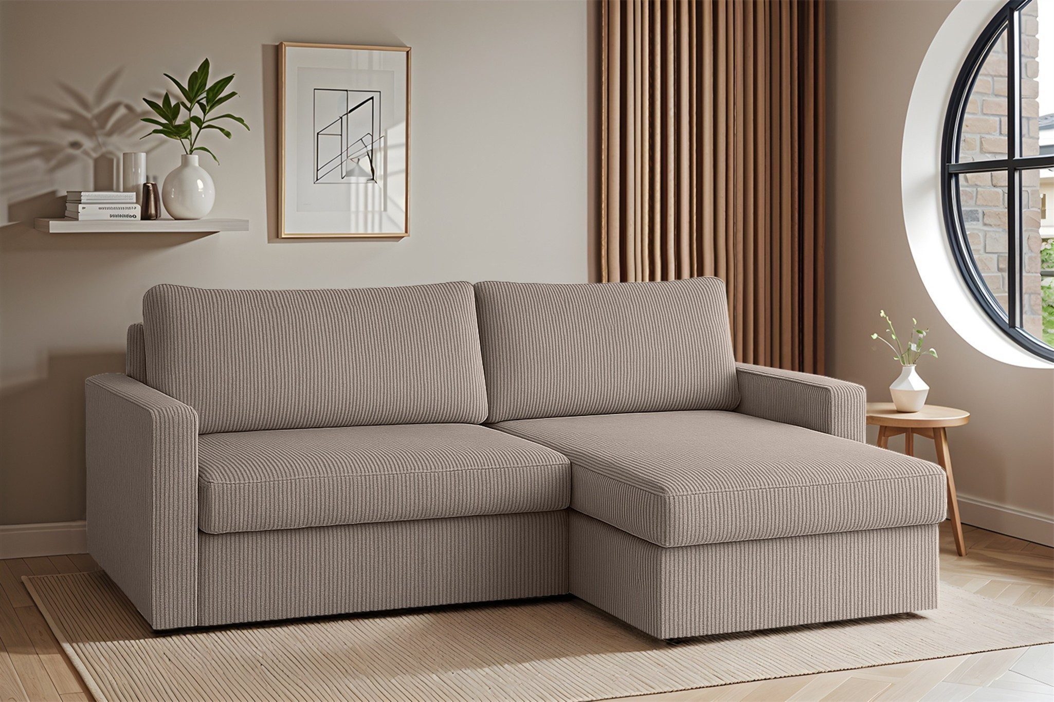 Fun Möbel Ecksofa Schlafsofa Sofa BENDIK günstig online kaufen