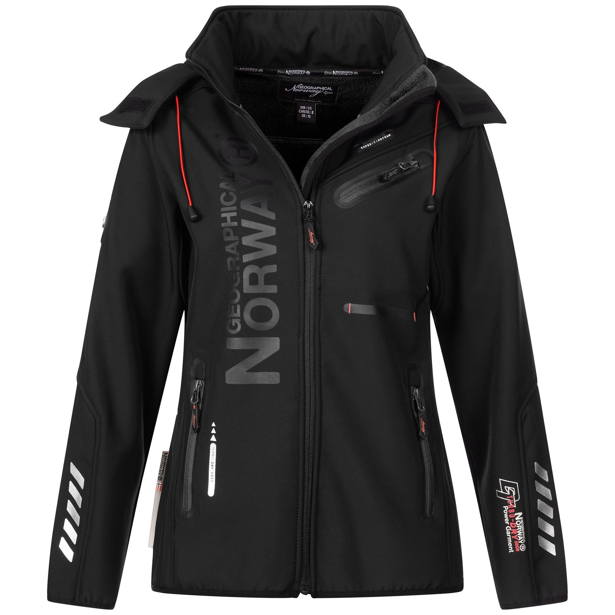 Geographical Norway Softshelljacke Damen Outdoor Windbreaker günstig online kaufen