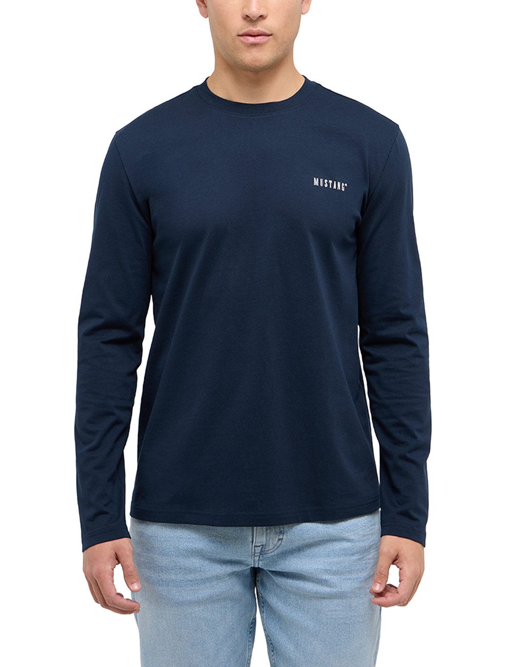 MUSTANG Langarmshirt Herren Style Asheville