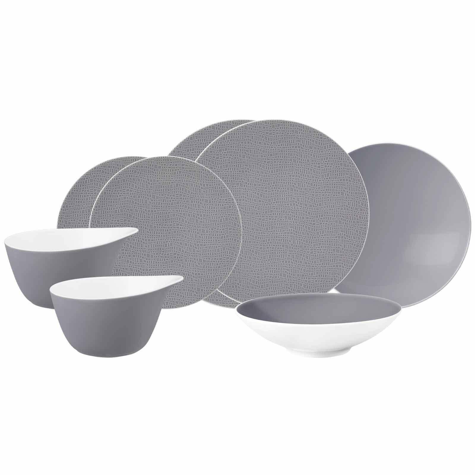Seltmann Weiden Kombiservice Life Fashion Einsteiger-Set 8er Set (8-tlg), 2 Personen, Porzellan