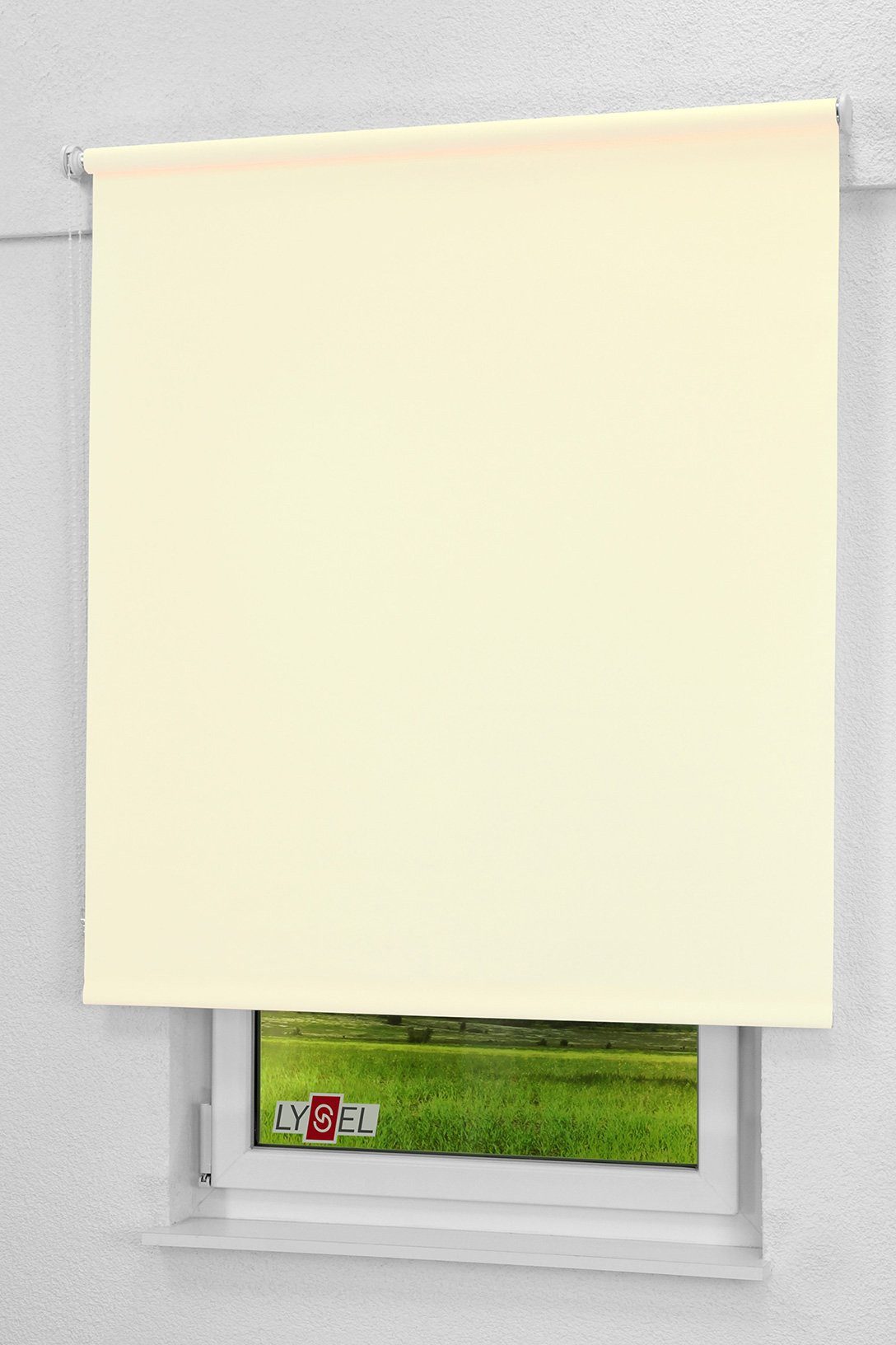 Rollo Qualitätsrollo Tageslicht, LYSEL®, blickdicht, HxB 190x153cm
