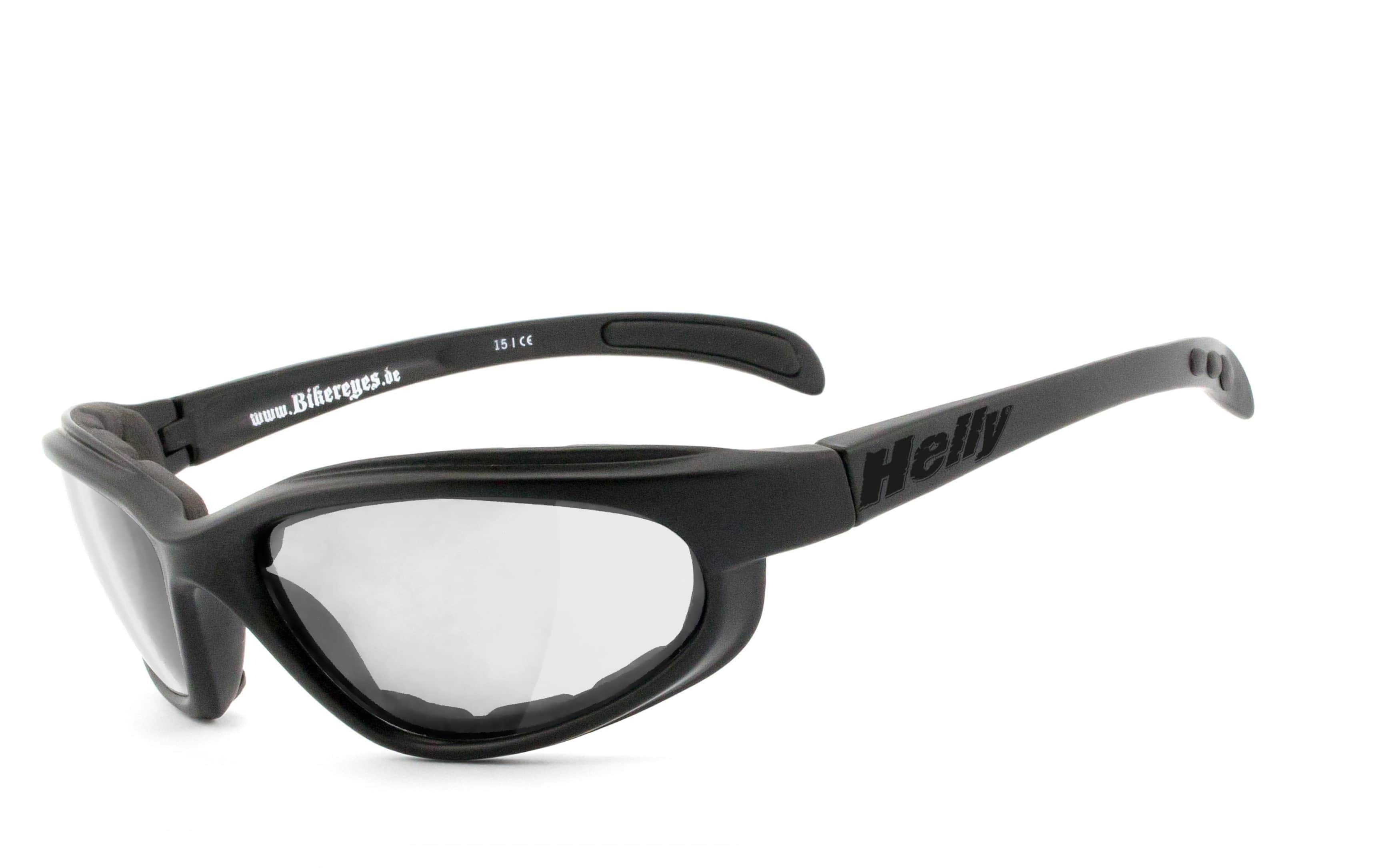 Helly - Gläser selbsttönende No.1 Bikereyes Motorradbrille schnell 2, thunder