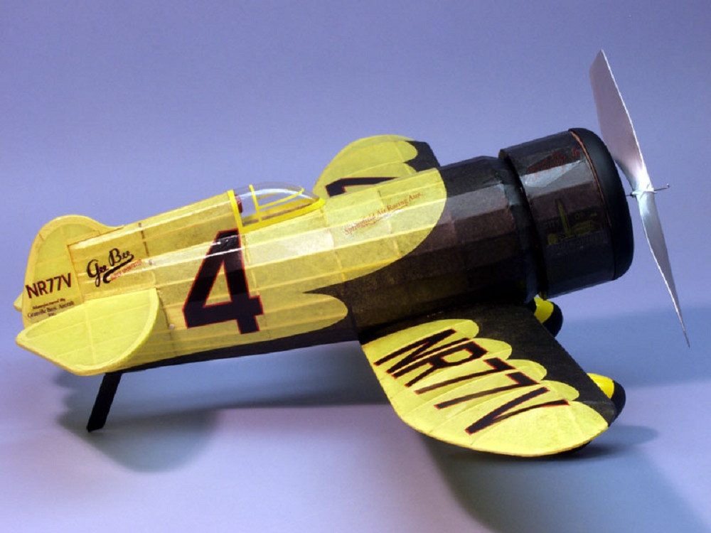 Krick Modellbausatz Dumas Aircraft Gee Bee Z Balsabausatz