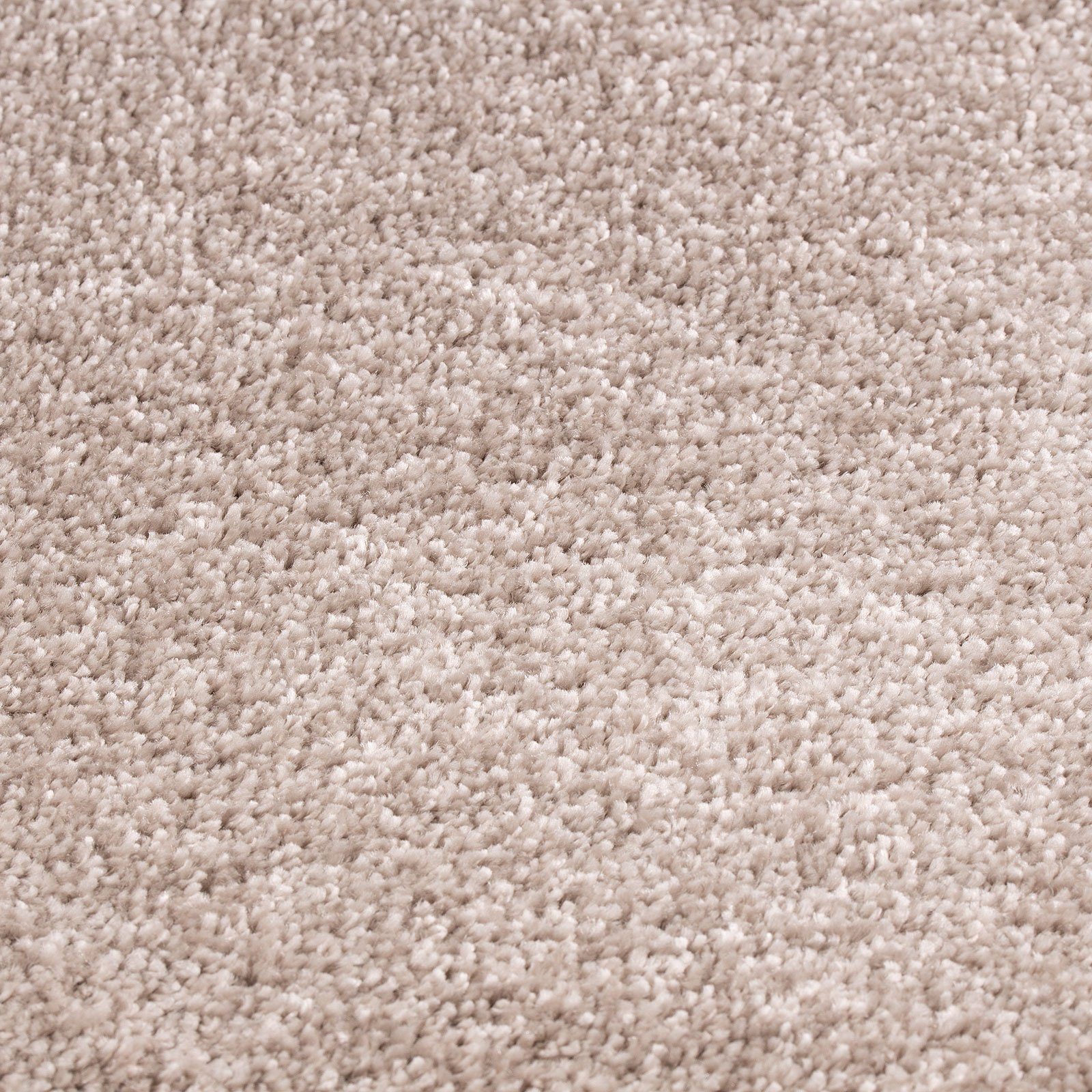 Floordirekt Hochflor-Bettumrandung Sundae Beige 69, 3 Größen, Teppichläufer, Läufer-Set, Höhe 13.55 mm, (3-tlg), Velours – Bild 2 von 5