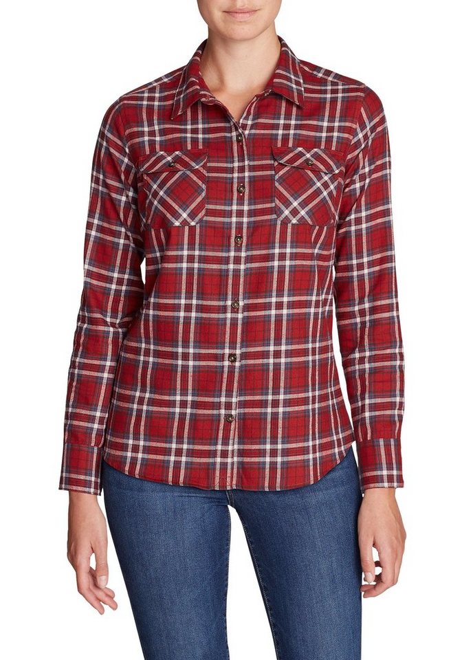Eddie Bauer Flanellhemd Stine’s Favorite Flanellbluse - kariert Eddie Bauer Flanellhemd Stine’s Favorite Flanellbluse - kariert