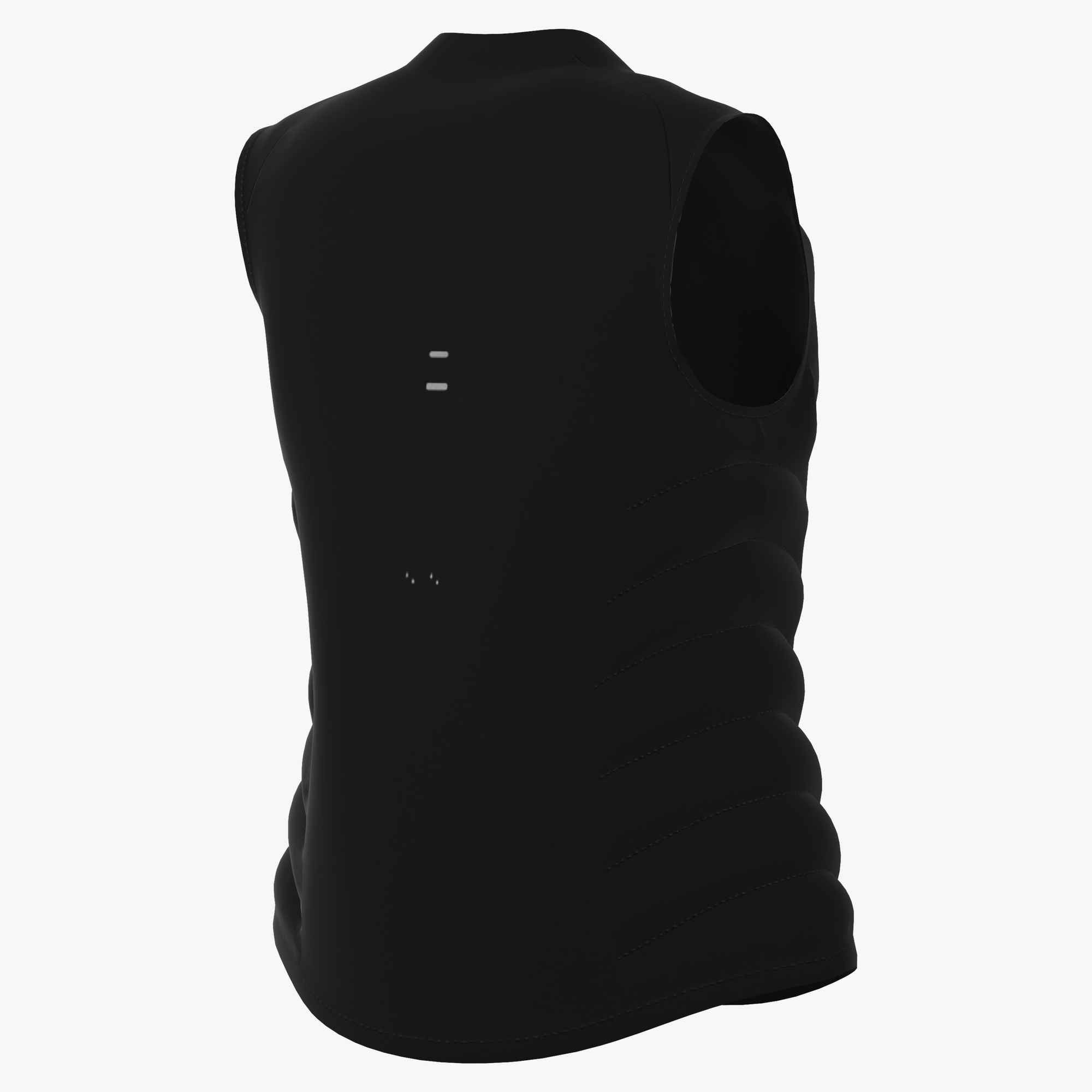 Nike Funktionsweste W NK TEMPO RPL WRM VEST mit minimalistischem Kragen, wasserabweisend, pflegeleicht – Bild 4 von 4