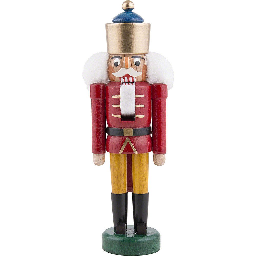 Dregeno Erzgebirge Nussknacker König (14cm) Nussknacker von Dregeno Seiffen