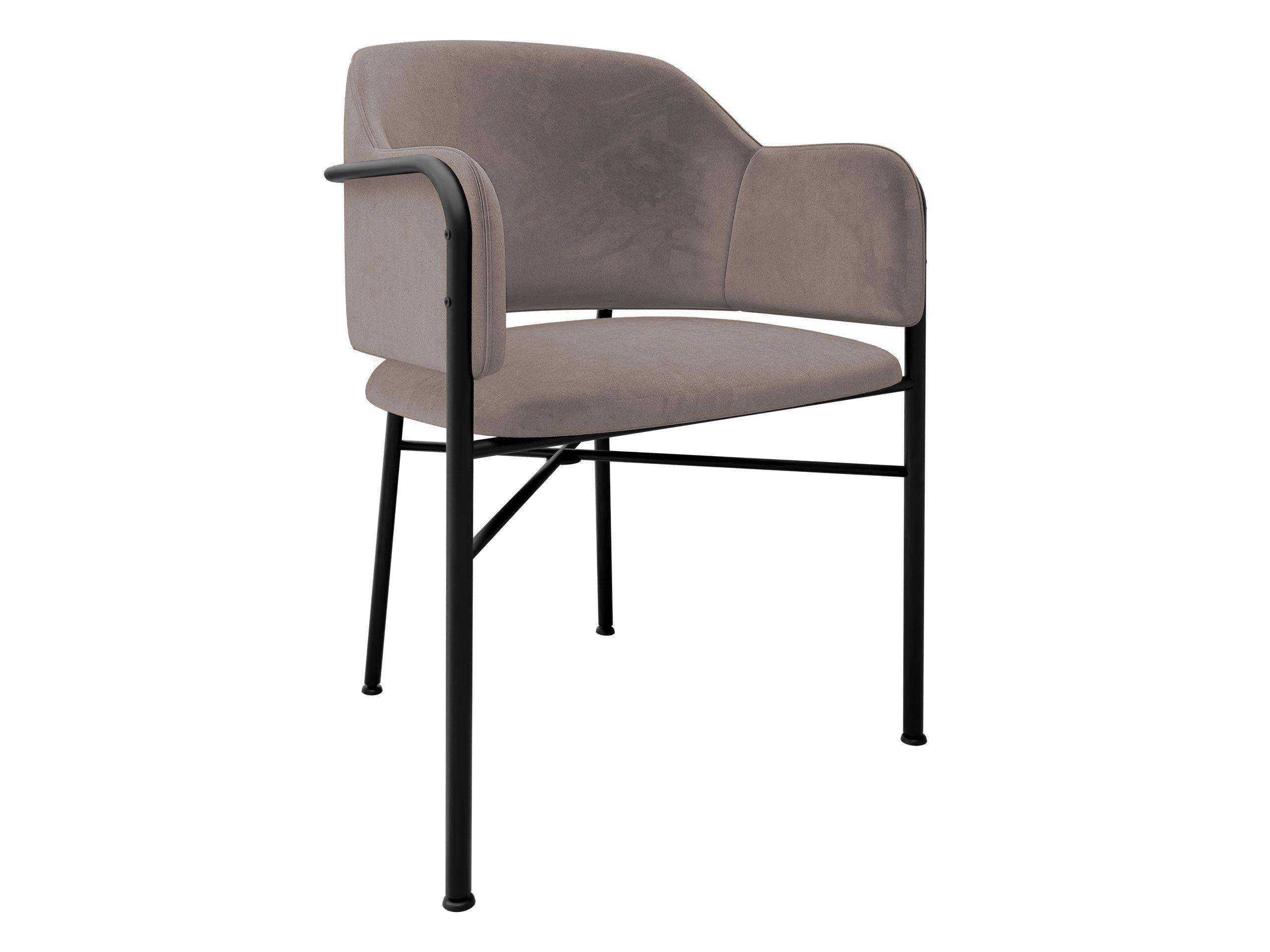 MIRJAN24 Stuhl Delivio (1 Stück), Beine aus Metall, 56x55x79 cm