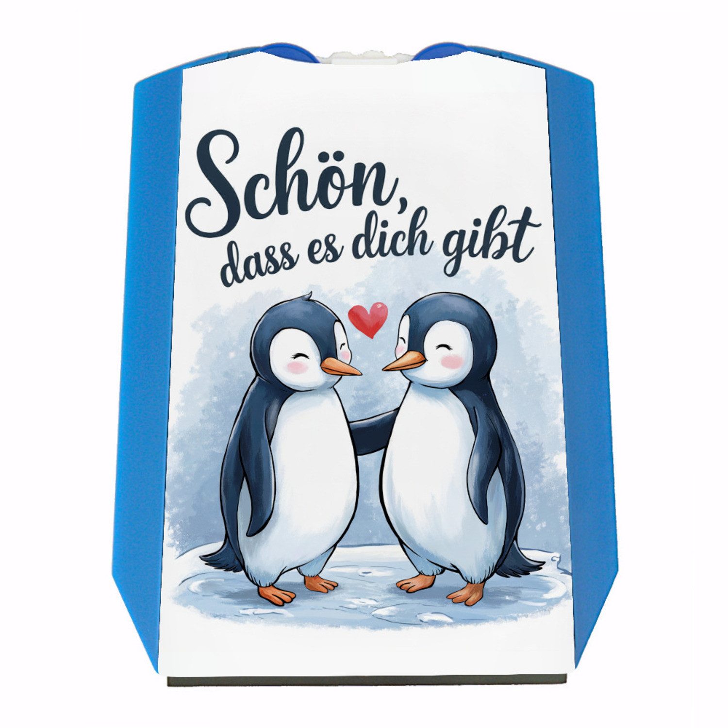 Parkscheibe Pinguine mit Herz Parkscheibe - Schön, dass es dich gibt